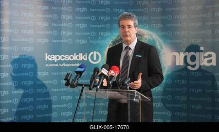 A "Kapcsold ki! II." kampányának sajtótájékoztatója-stock-foto