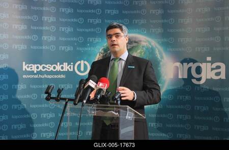 A "Kapcsold ki! II." kampányának sajtótájékoztatója-stock-foto