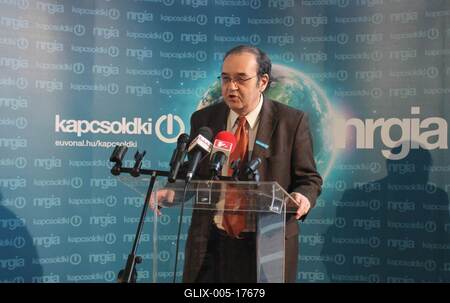 A "Kapcsold ki! II." kampányának sajtótájékoztatója-stock-foto