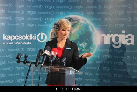 A "Kapcsold ki! II." kampányának sajtótájékoztatója-stock-foto