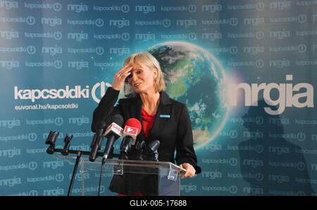 A "Kapcsold ki! II." kampányának sajtótájékoztatója-stock-foto