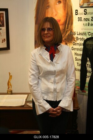 Koncz Zsuzsa-életműkiállítás a Komédiumban-stock-foto