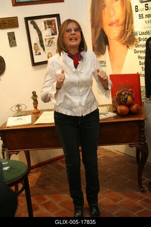 Koncz Zsuzsa-életműkiállítás a Komédiumban-stock-foto