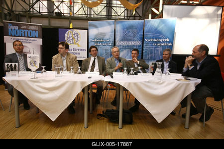 XVI. Nemzetközi Könyvfesztivál a Millenárison-stock-foto