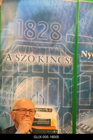 XV. Budapesti Nemzetközi Könyvfesztivál-stock-foto