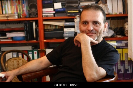 Kőszegi Ákos színész, szinkronszínész-stock-foto