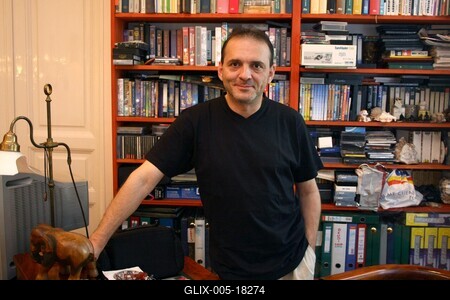 Kőszegi Ákos színész, szinkronszínész-stock-foto