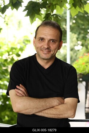 Kőszegi Ákos színész, szinkronszínész-stock-foto