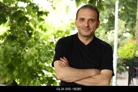 Kőszegi Ákos színész, szinkronszínész-stock-foto