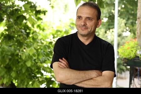 Kőszegi Ákos színész, szinkronszínész-stock-foto