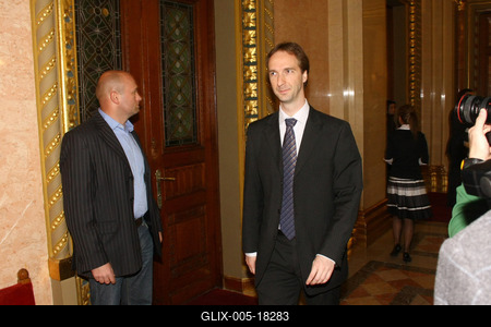 A kormány hivatalos fotózása-stock-foto