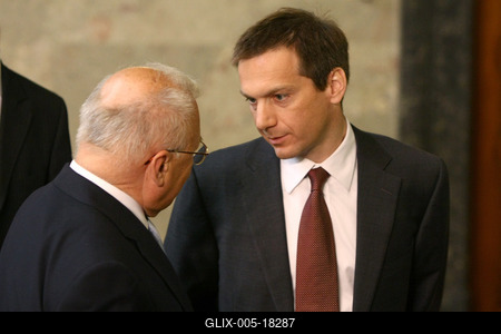 A kormány hivatalos fotózása-stock-foto