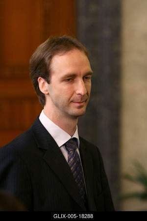 A kormány hivatalos fotózása-stock-foto