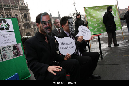 LMP performance a Kossuth téren-stock-foto