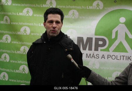 LMP performance a Kossuth téren-stock-foto