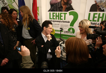 Választás 2010 - Lehet Más a Politika-stock-foto