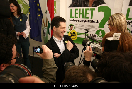 Választás 2010 - Lehet Más a Politika-stock-foto