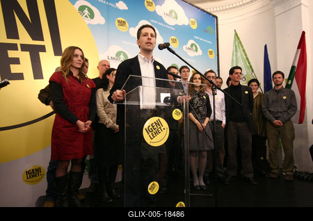 Választás 2010 - Lehet Más a Politika-stock-foto