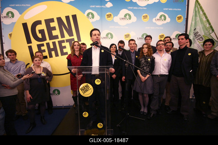 Választás 2010 - Lehet Más a Politika-stock-foto