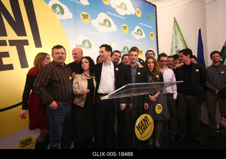 Választás 2010 - Lehet Más a Politika-stock-foto