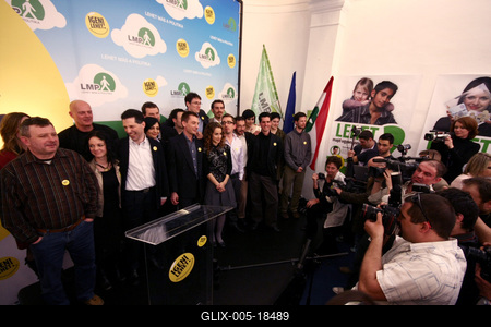 Választás 2010 - Lehet Más a Politika-stock-foto