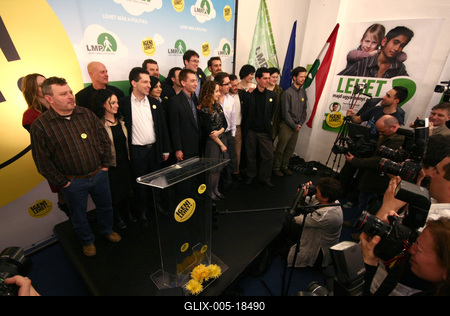 Választás 2010 - Lehet Más a Politika-stock-foto