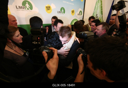 Választás 2010 - Lehet Más a Politika-stock-foto