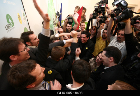 Választás 2010 - Lehet Más a Politika-stock-foto