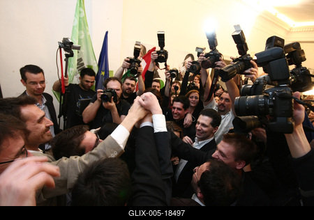 Választás 2010 - Lehet Más a Politika-stock-foto