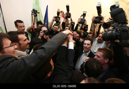 Választás 2010 - Lehet Más a Politika-stock-foto