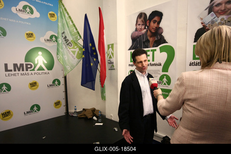 Választás 2010 - Lehet Más a Politika-stock-foto