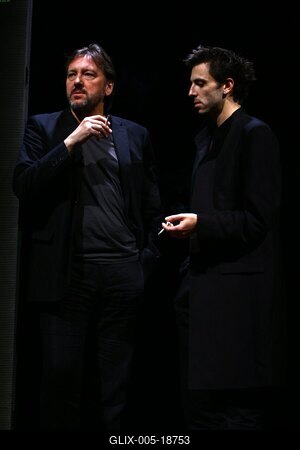 Mizantróp próba az Örkény színházban.-stock-foto