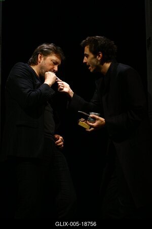 Mizantróp próba az Örkény színházban.-stock-foto