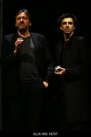 Mizantróp próba az Örkény színházban.-stock-foto