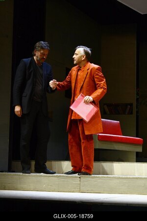 Mizantróp próba az Örkény színházban.-stock-foto