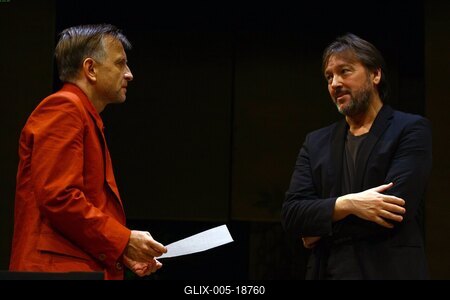 Mizantróp próba az Örkény színházban.-stock-foto