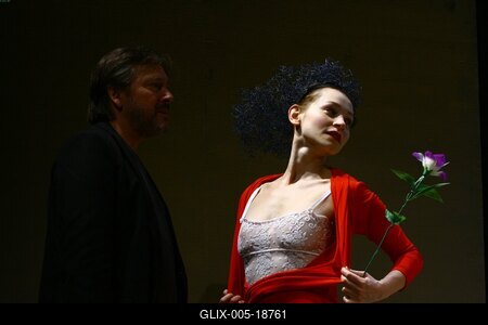 Mizantróp próba az Örkény színházban.-stock-foto