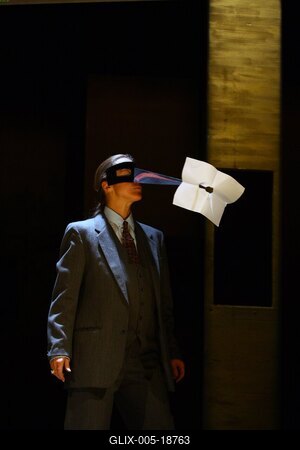 Mizantróp próba az Örkény színházban.-stock-foto