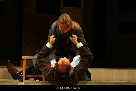 Mizantróp próba az Örkény színházban.-stock-foto