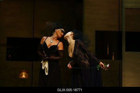 Mizantróp próba az Örkény színházban.-stock-foto