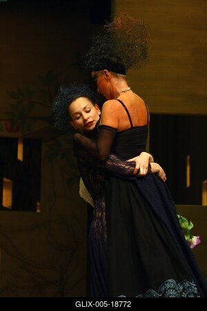 Mizantróp próba az Örkény színházban.-stock-foto