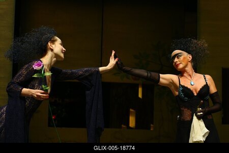 Mizantróp próba az Örkény színházban.-stock-foto