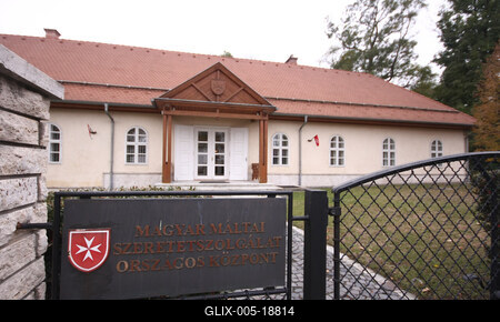 Magyar Máltai Szeretetszolgálat központja-stock-foto