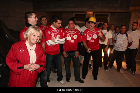 Sztárok a munkahelyi sportért-stock-foto