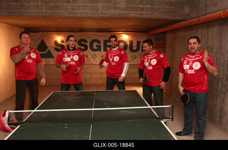 Sztárok a munkahelyi sportért-stock-foto