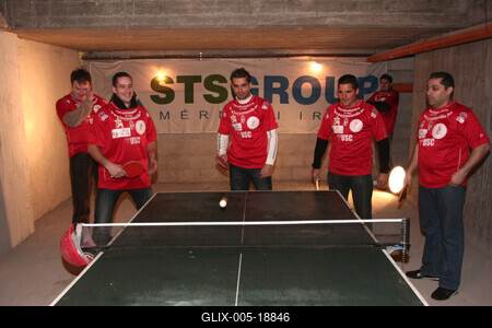 Sztárok a munkahelyi sportért-stock-foto