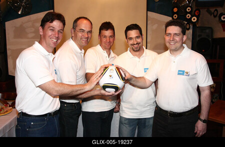 Sajtótájékoztató a Labdarúgó Világbajnokságról-stock-foto