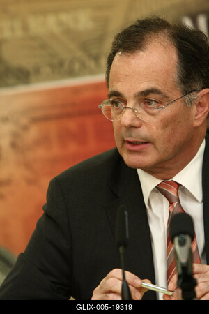 Monetáris Tanács ülése-stock-foto