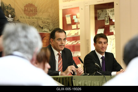 Monetáris Tanács ülése-stock-foto