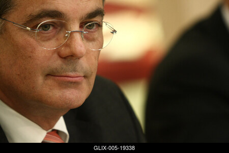 Monetáris Tanács ülése-stock-foto